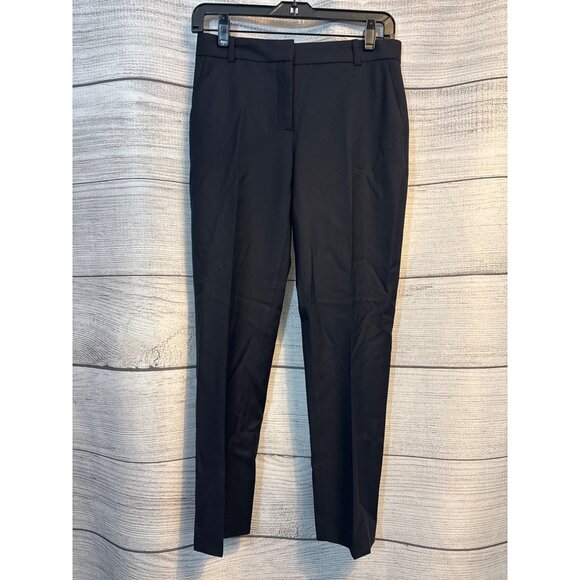 Joseph Ange Black Super 100 Wool Trousers Size 34 - Picture 1 of 5